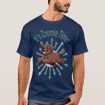 Det är Zoomie Time Chocolate Lab