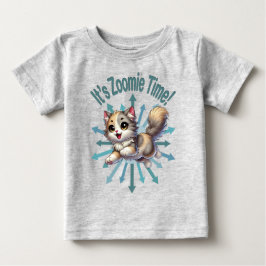 Det är Zoomie Time Cute Tricolor Cat T Shirt