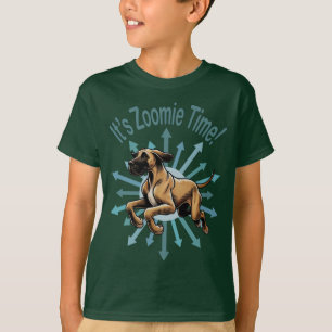 Det är Zoomie Time Great dane T Shirt