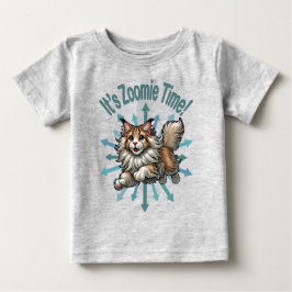 Det är Zoomie Time Maine Coon Cat T Shirt