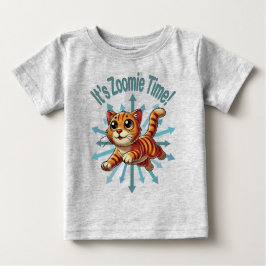Det är Zoomie Time Orange Tabby katt T Shirt