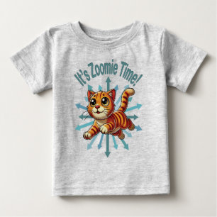 Det är Zoomie Time Orange Tabby Katt T Shirt