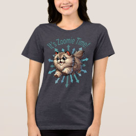 Det är Zoomie Time Persian Cat T Shirt