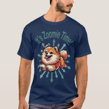 Det är Zoomie Time Pomeranian