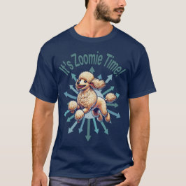 Det är Zoomie Time Pudel T Shirt