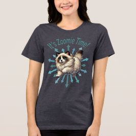 Det är Zoomie Time Ragdoll Cat T Shirt