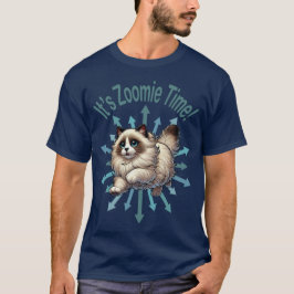 Det är Zoomie Time Ragdoll Cat T Shirt