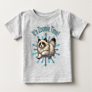 Det är Zoomie Time Ragdoll Cat T Shirt