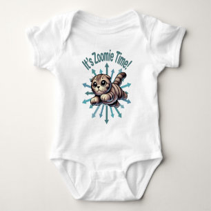 Det är Zoomie Time Scottish Fold Katt T Shirt