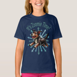 Det är Zoomie Time Terrier Mutt T Shirt