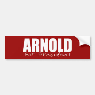 Det ARNOLD SCHWARZENEGGER valet utrustar Bildekal
