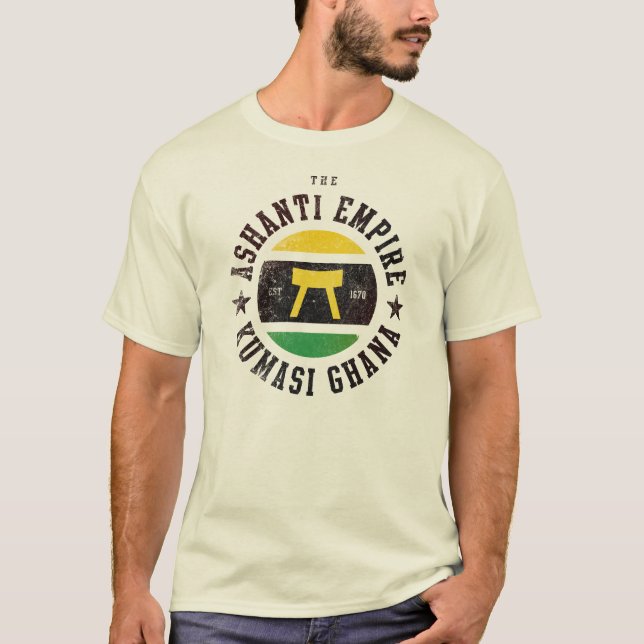 Det Ashanti väldet Tee Shirt (Framsida)
