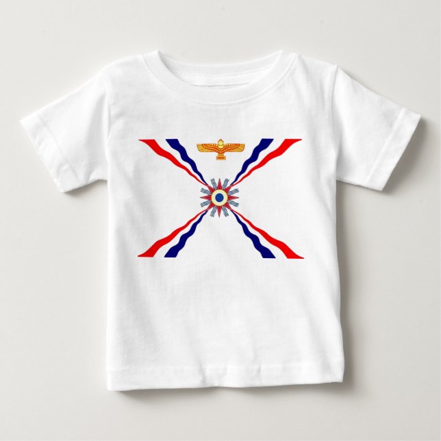 Det assyriska ChaldeanSyriac lagret Tee Shirt (Framsida)