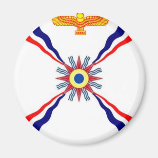 Det assyriska kaldeiska syriska lagret magnet