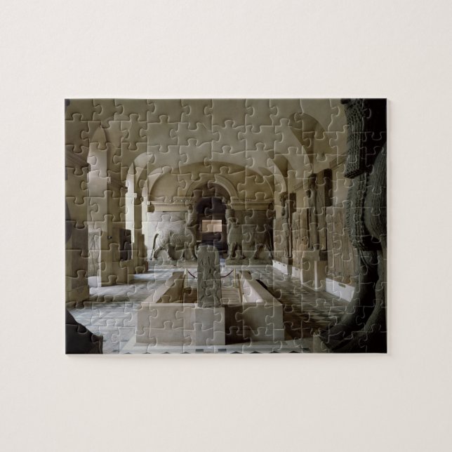 Det assyriska rummet på luftventilen i Paris Pussel (Horisontell)