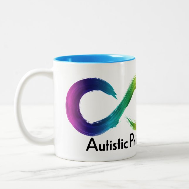 Det audiovisuella Pridet Neurodiversity Mugg (Vänster)