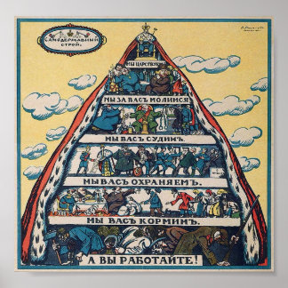 Det autokratiska systemet = Alexsai Radakov Poster