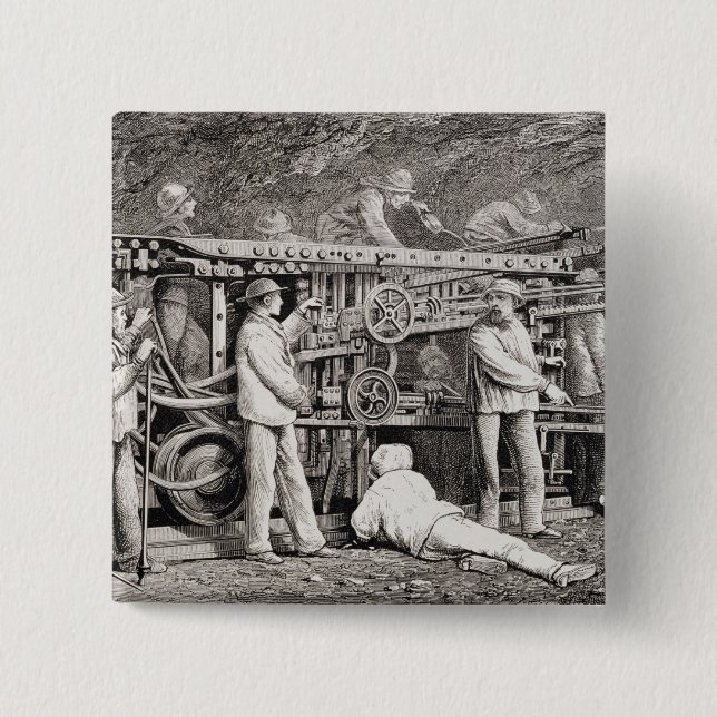 Det avancerade gallerit på den franska sidan av knapp (Framsida)