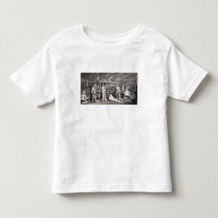 Det avancerade gallerit på den franska sidan av t shirt
