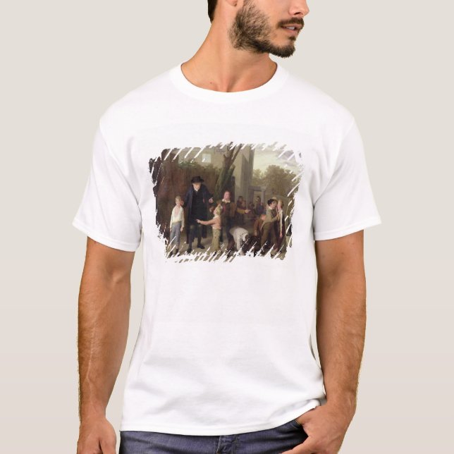 Det avbrutna slagsmål, 1815-16 t shirt (Framsida)