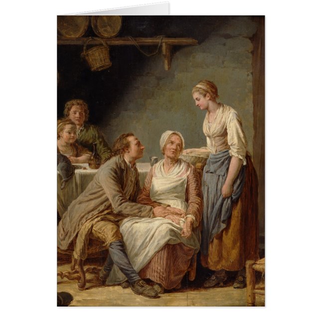 Det avgjorda förslag hälsningskort (Framsidan)