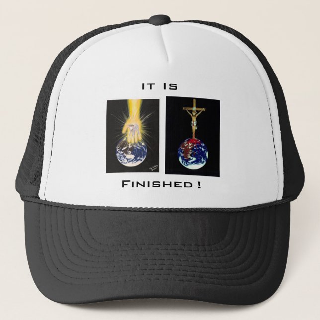 Det avslutas! truckerkeps (Framsida)