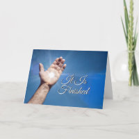 Det Avslutat gratulationskortet