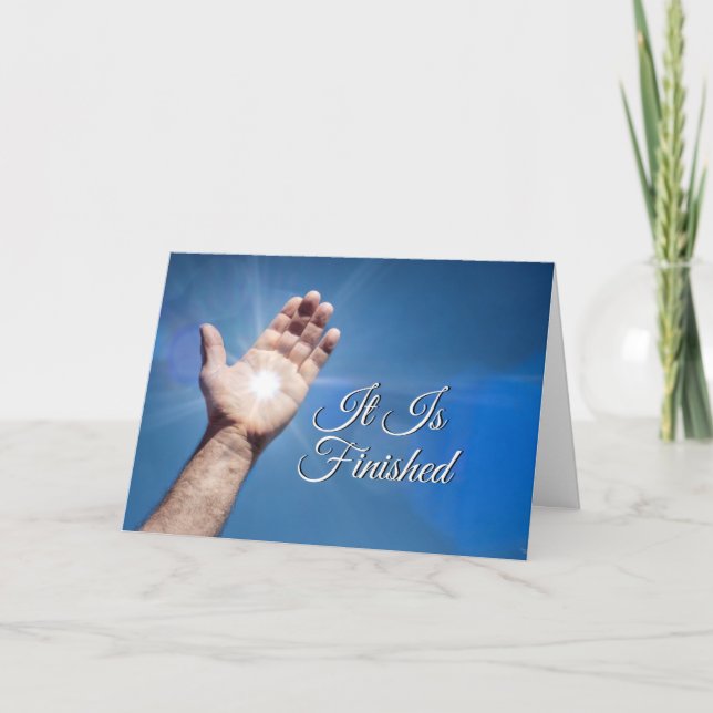 Det Avslutat gratulationskortet Kort (Framsida)