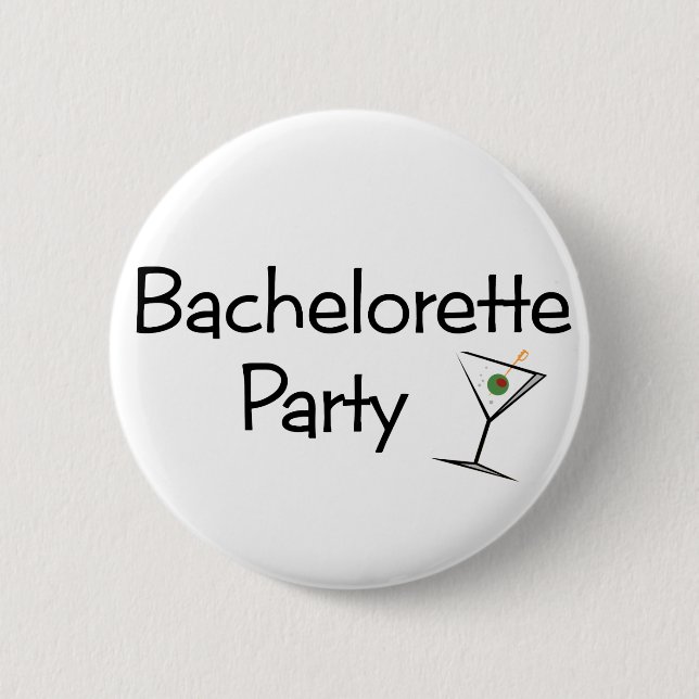 Det Bachelorette partyet knäppas Knapp (Framsida)