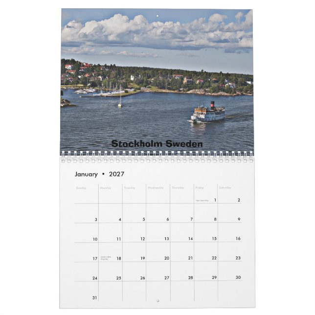 Det baltiskt kalender (Jan 2027)