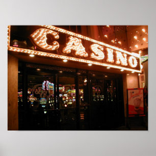 Det Barbary kustenLas Vegas kasinot hänrycker Poster