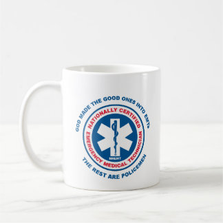 Det bäst är EMTs, Rest är polisar Kaffemugg