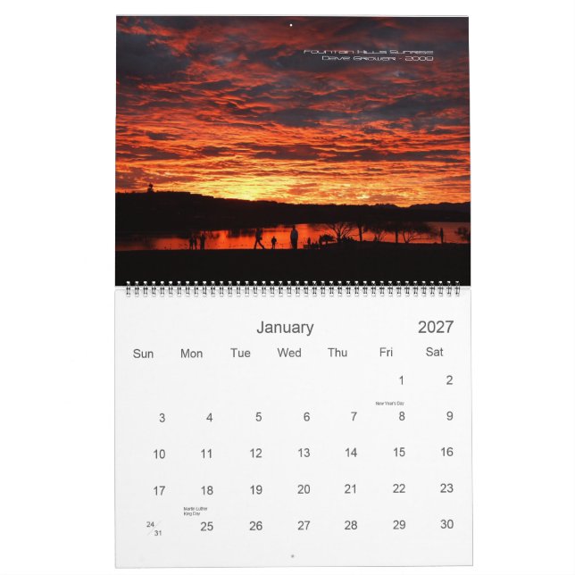 "Det bäst av" Daves olika perspektiv - 2012 Kalender (Jan 2027)