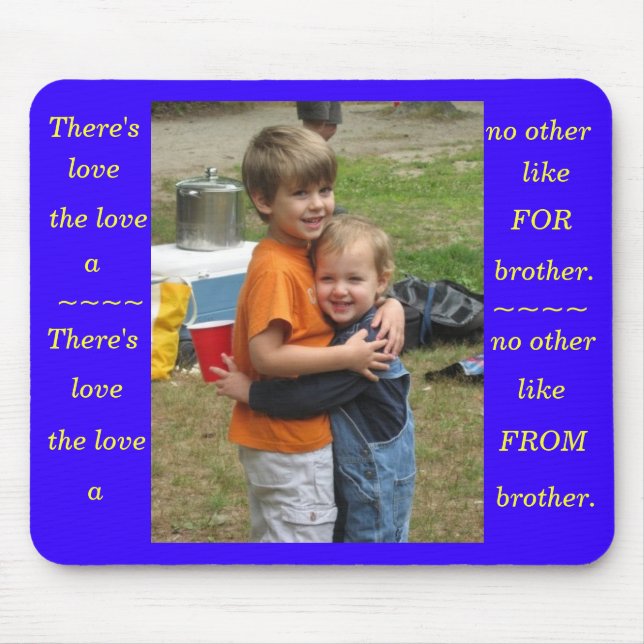 Det bäst av vänner! musmatta (Framsidan)