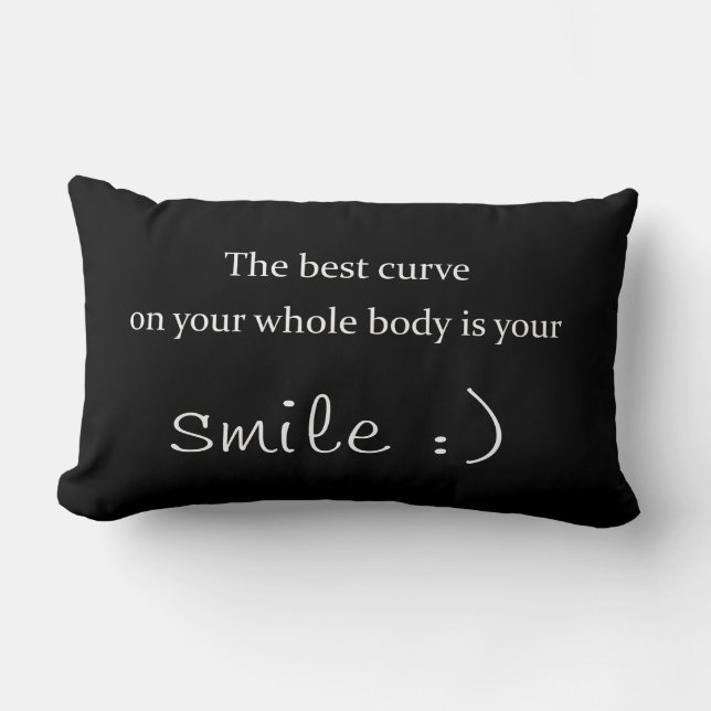 det bäst buktar på ditt helt förkroppsligar är lumbarkudde (Framsida)