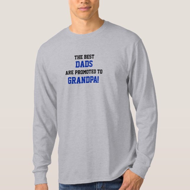 Det bäst, PAPPOR, främjas till, MORFADERN! Tee Shirt (Framsida)