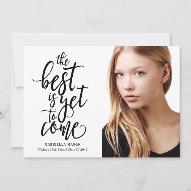 Det bästa är ännu för Kom Photo Studenten Meddelande (Framsida)