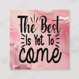 Det bästa är ännu för Komen Tilläggskort