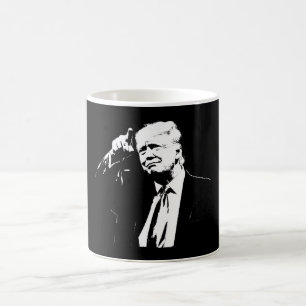 Det bästa är ännu för Komen: Trump USA 2024 Graphi Kaffemugg