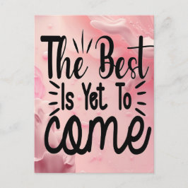 Det bästa är ännu för Komen Vykort