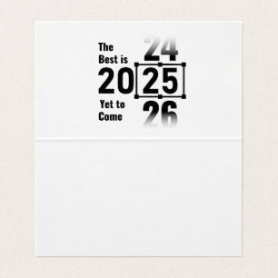 Det bästa är ännu till Kom 2025 Kort
