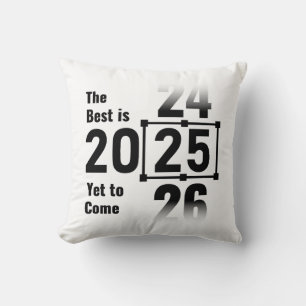 Det bästa är ännu till Kom 2025 Kudde