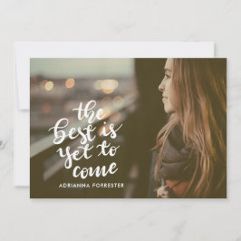 Det bästa är fortfarande för Kom handskriven | Gra Inbjudningar