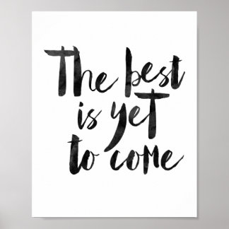 Det bästa är fortfarande för Komen Poster
