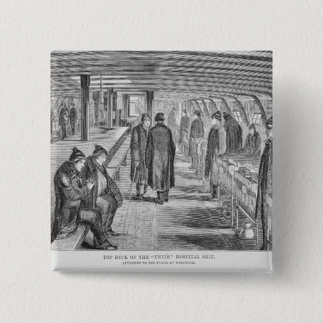 Det bästa däcket av "förenar" sjukhusfrakten som knapp (Framsida)