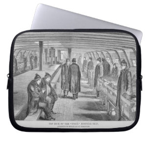 Det bästa däcket av "förenar" sjukhusfrakten som laptop fodral