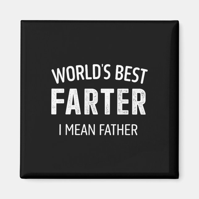 Det bästa Elaket Far Pappa för Fars dag-fåglar Magnet (Framsidan)