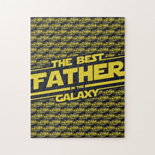 Det bästa Far i Galaxy Fars dag-giftet Pussel (Vertikal)