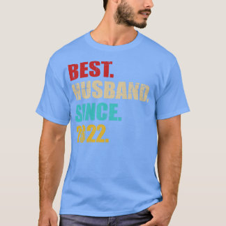 Det bästa hindret sedan 2022 för bröllop 1:a årsda t shirt