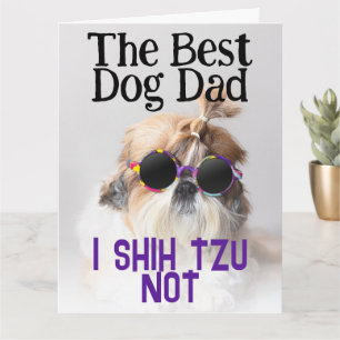 Det bästa hund-fartyget pappa Shih Tzu inte Fars d Kort